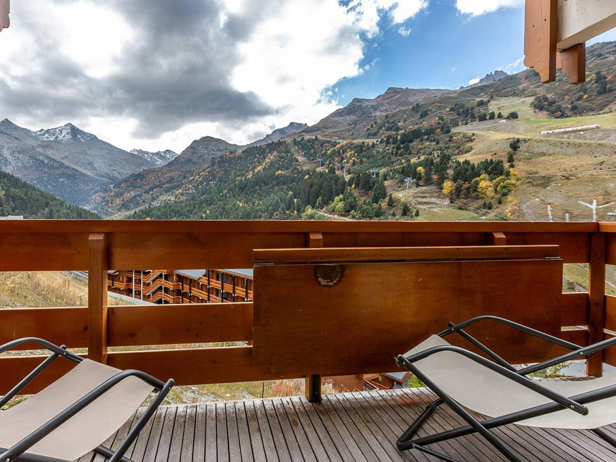 Charmant Appartement Avec Balcon, Wifi Et Ascenseur A Meribel - Fr-1-355-14 Bagian luar foto