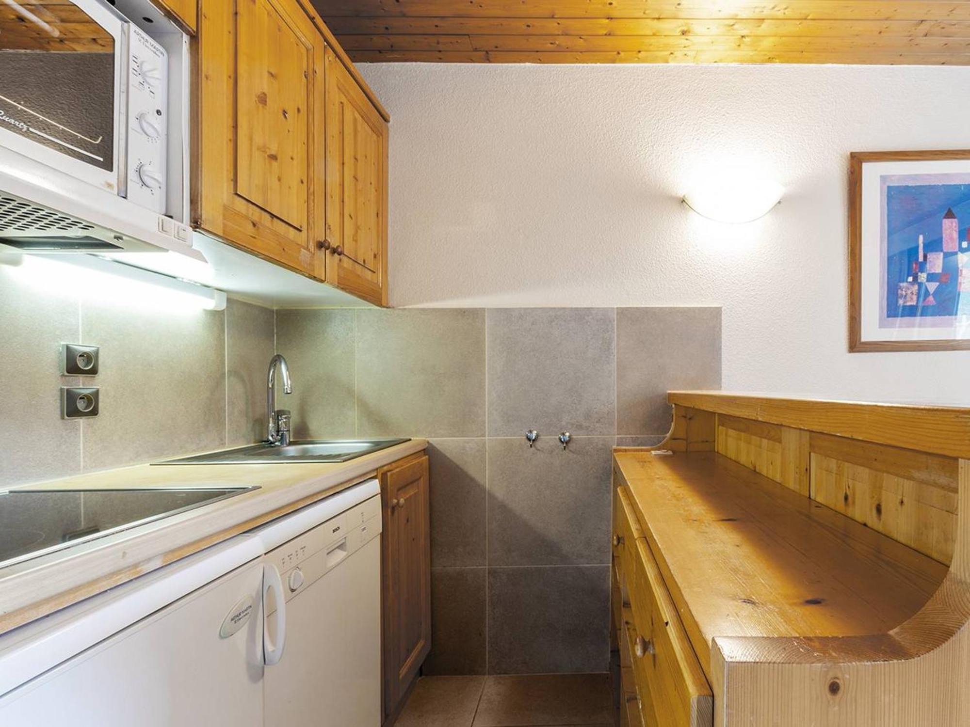 Charmant Appartement Avec Balcon, Wifi Et Ascenseur A Meribel - Fr-1-355-14 Bagian luar foto