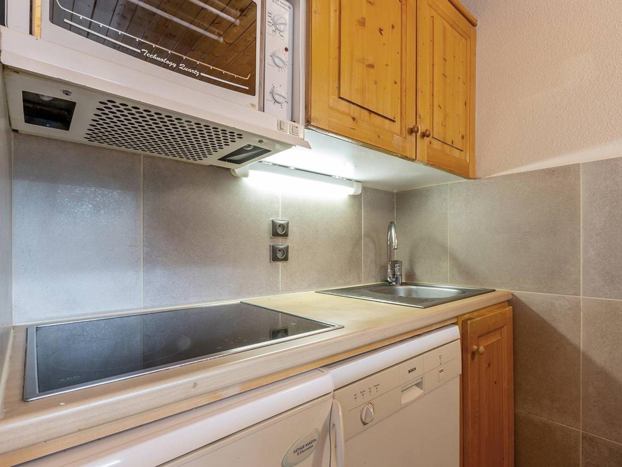 Charmant Appartement Avec Balcon, Wifi Et Ascenseur A Meribel - Fr-1-355-14 Bagian luar foto