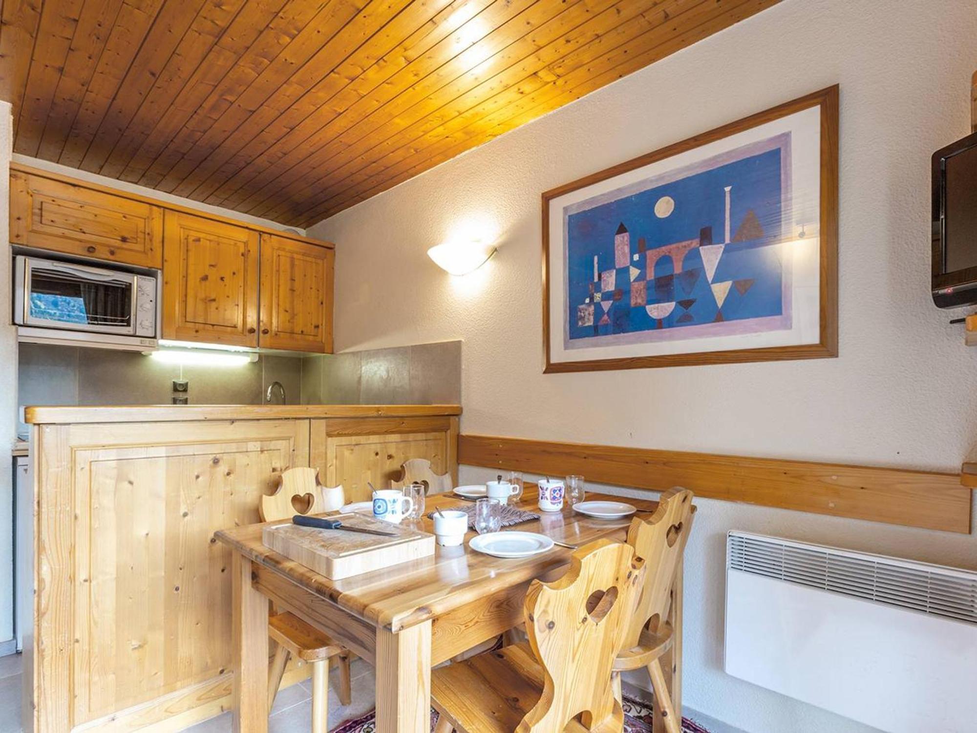 Charmant Appartement Avec Balcon, Wifi Et Ascenseur A Meribel - Fr-1-355-14 Bagian luar foto